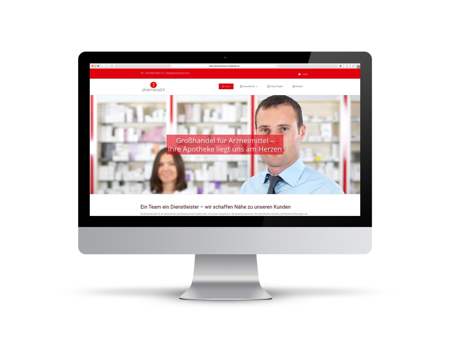 Pharmaceutical Wholesale website case