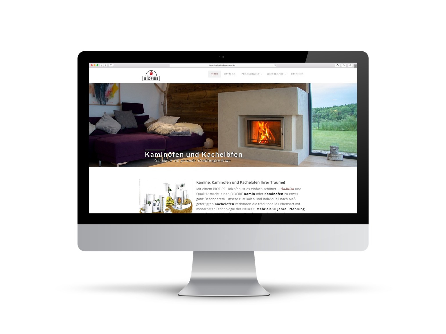 Masonry Heater and Wood Stove Manufacturer website case