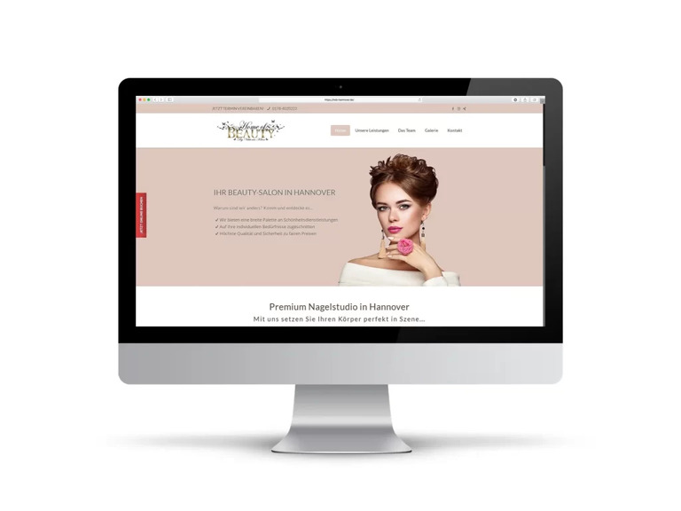 Beauty Salon website case