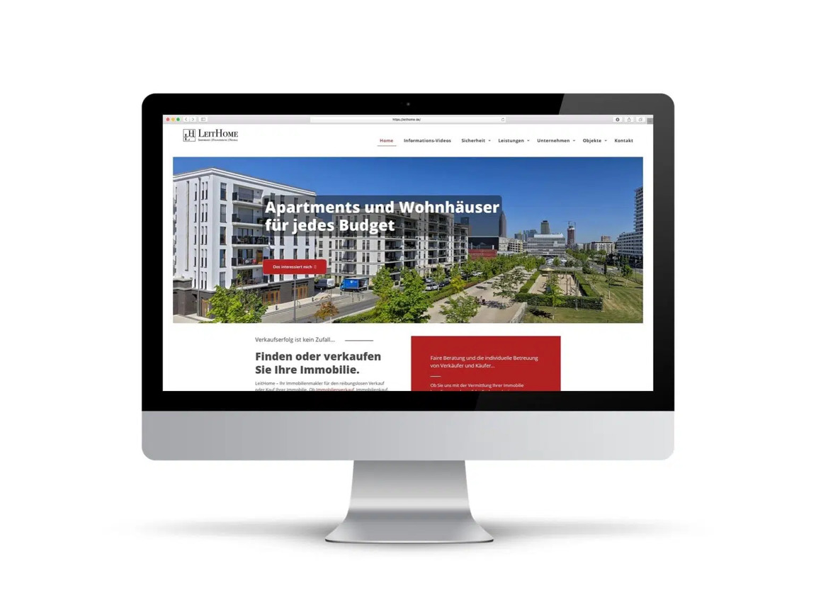 Real Estate Agent website case