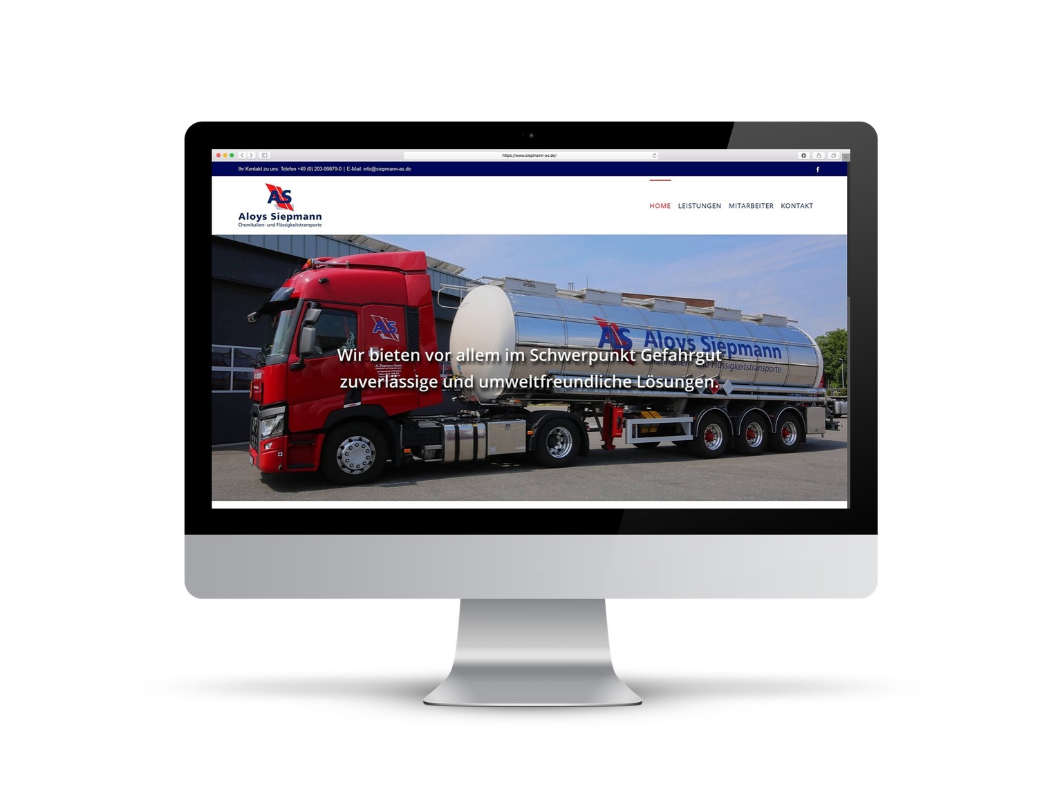 Freight Forwarding for Hazardous Goods website case