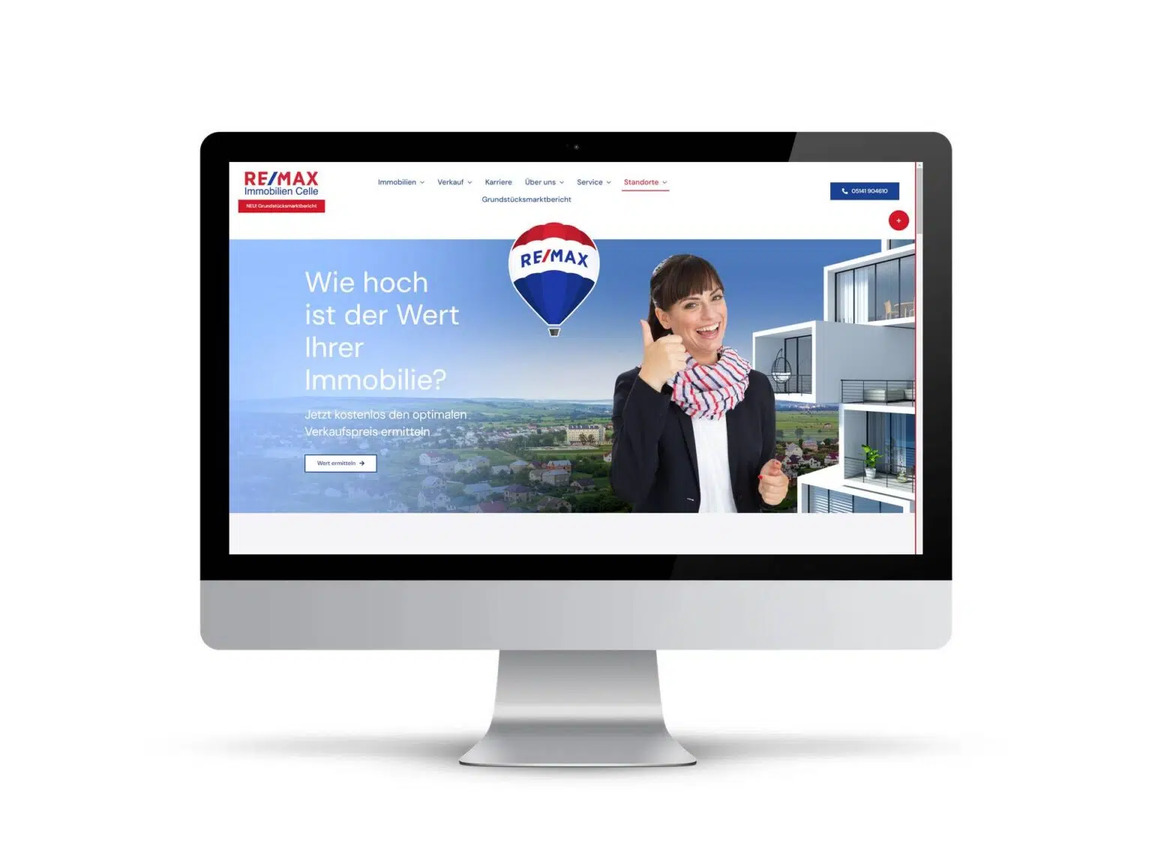 International Real Estate Broker website case